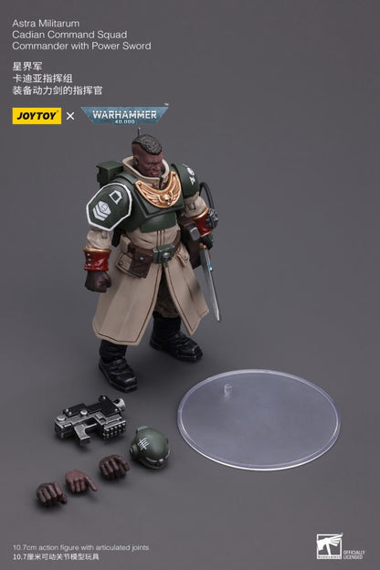 Cadian Command Squad Commander with Power Sword Astra Militarum Joy Toy