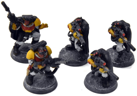 SPACE MARINES Imperial Fist 5 Scout Sniper #1 Warhammer 40K