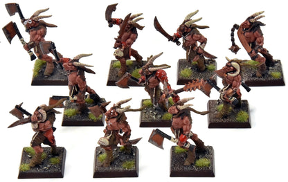 BEASTMEN 10 Gors #3 PRO-PAINTED Fantasy