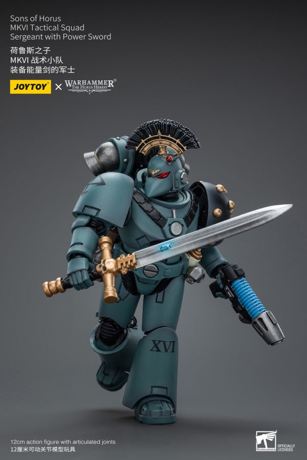 MKVI Tactical Squad Sergeant with Power Sword Sons of Horus Joy Toy