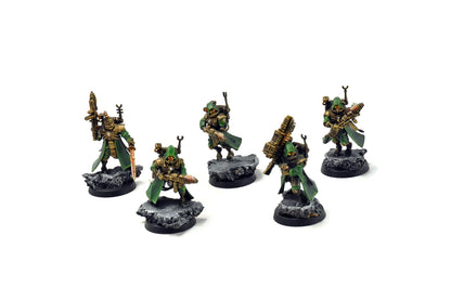 ADEPTUS MECHANICUS 5 Skitarii Vanguard #12 WELL PAINTED Warhammer 40k