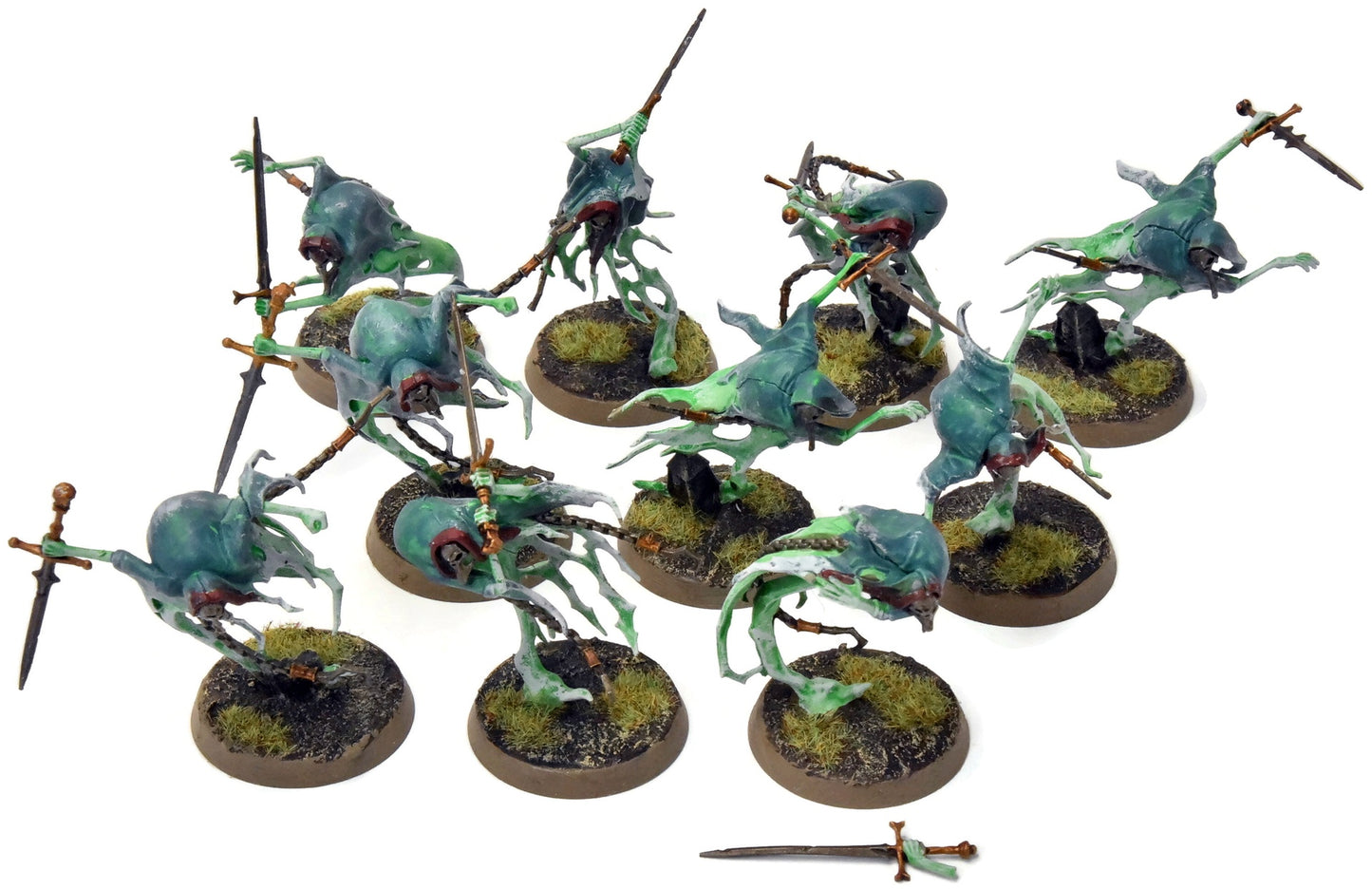 NIGHTHAUNT 10 Bladegheist Revenants #2 WELL PAINTED Warhammer Sigmar