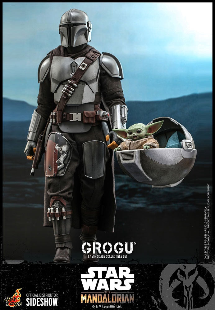 Grogu™ Sixth Scale Figure Set Sixth Scale Figure Set by Hot Toys