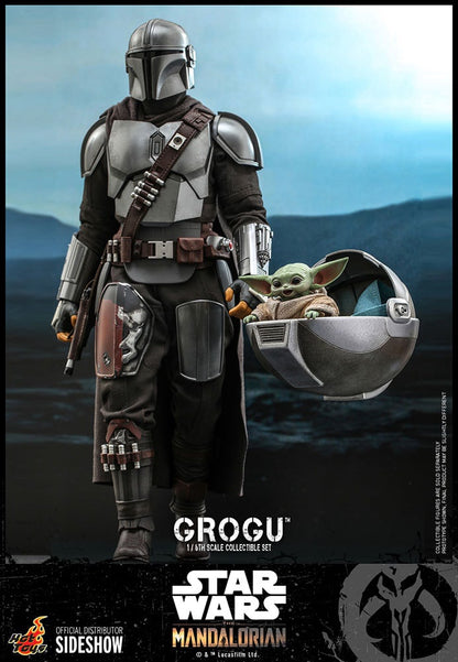 Grogu™ Sixth Scale Figure Set Sixth Scale Figure Set by Hot Toys