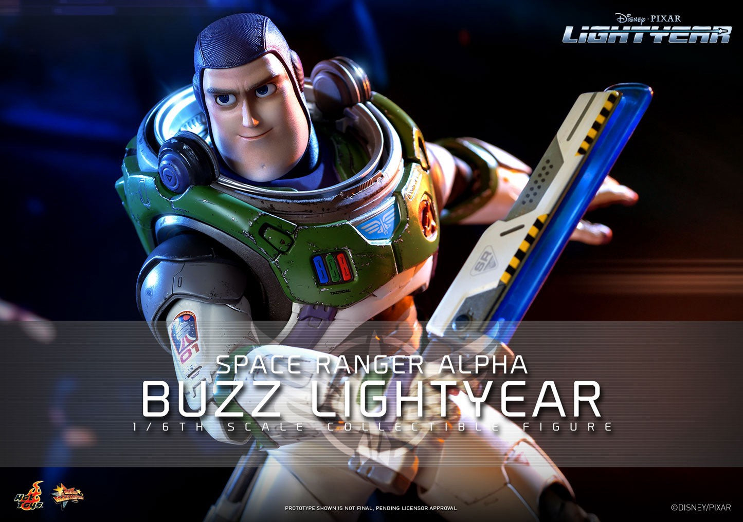 Space Ranger Alpha Buzz Lightyear Sixth Scale Figure by Hot Toys
