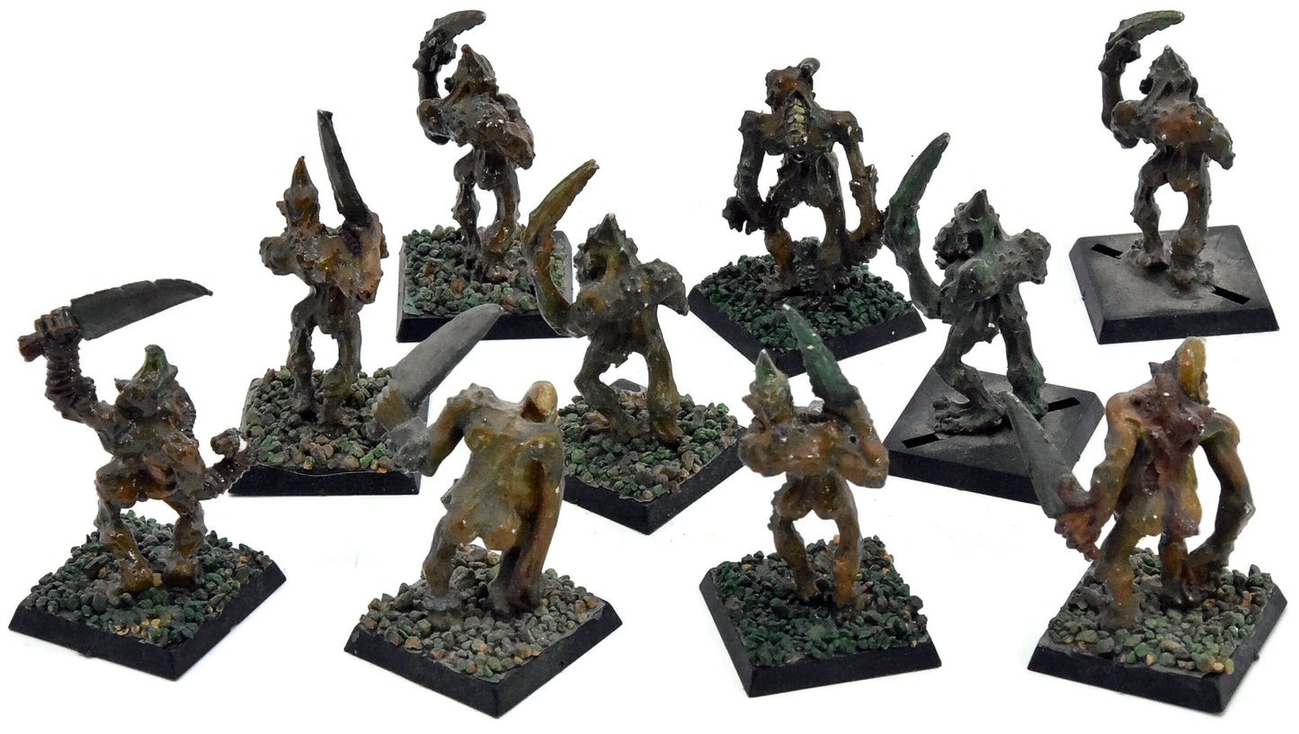 CHAOS DAEMONS 10 Plaguebearers #2 METAL Classic Fantasy