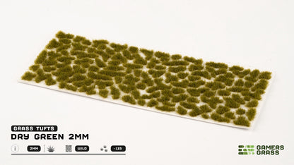 Dry Green Tufts 2mm - Wild (115)