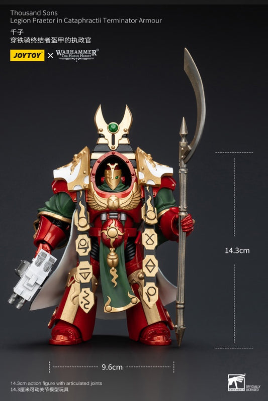 Legion Praetor in Cataphractii Terminator Armour Thousand sons Joy Toy