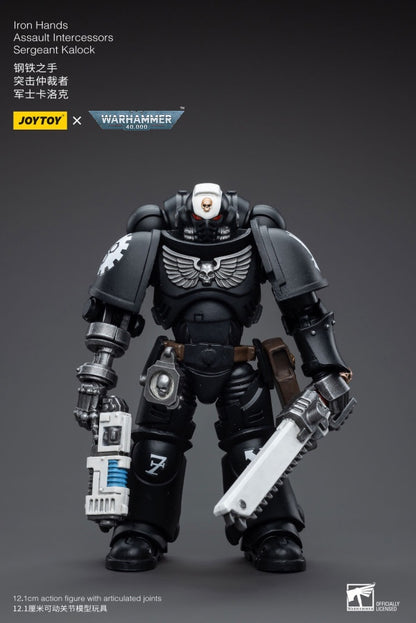 Assault Intercessors Sergeant Kalock Iron Hands Joy Toy