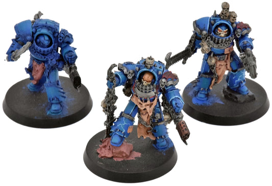 CHAOS SPACE MARINES 3 Terminator Squad #1 Warhammer 40K Night Lords
