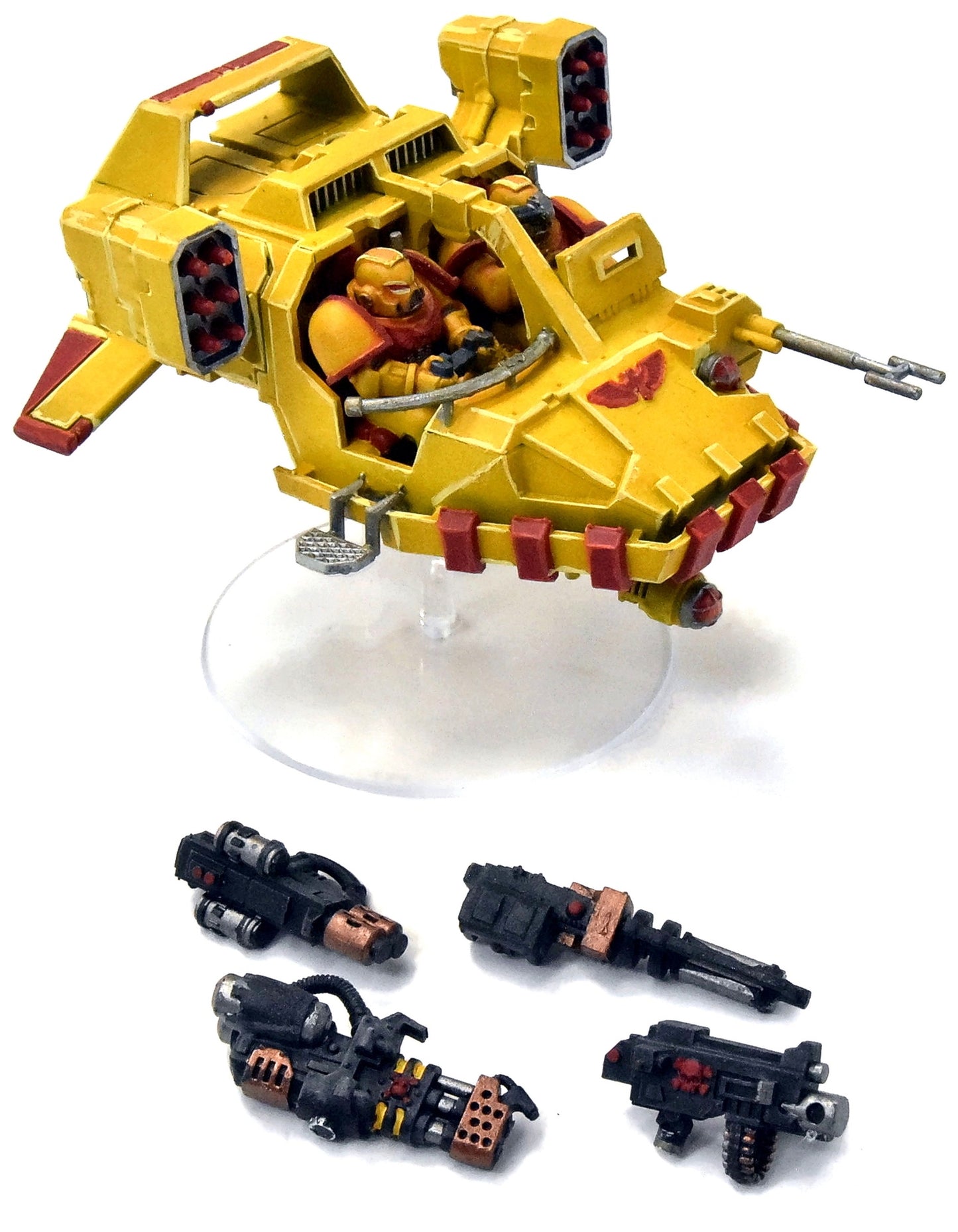 SPACE MARINES Imperial Fist Land Speeder #3 Warhammer 40K
