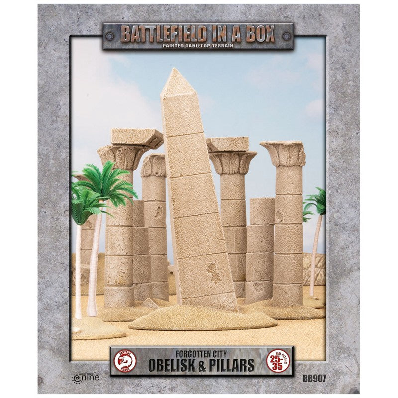 Battlefield in a Box - Forgotten City - Obelisk & Pillars