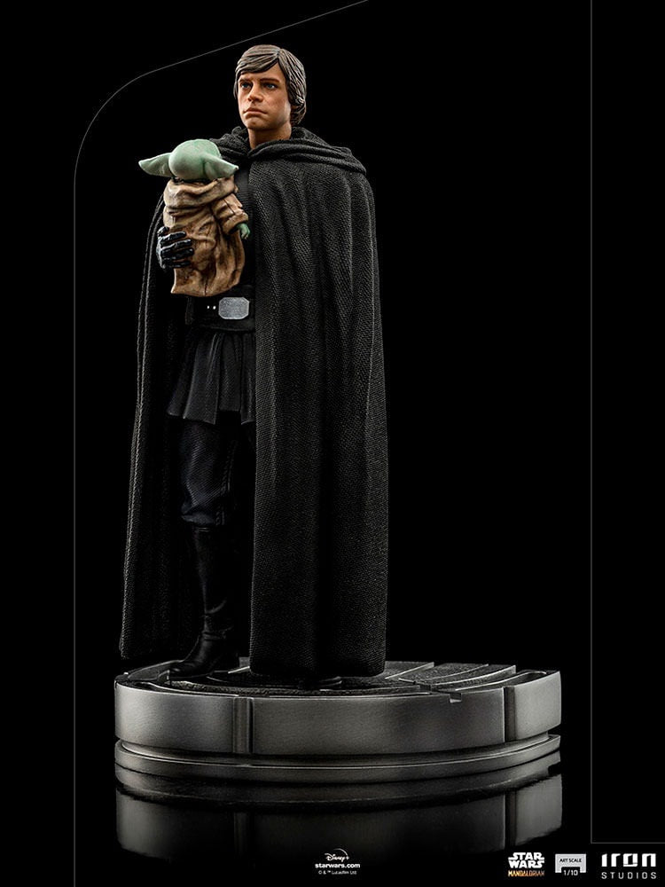Iron Studios - Star Wars Luke Skywalker and Grogu 1:10