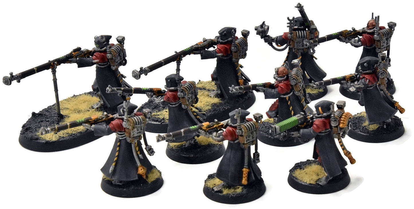 ADEPTUS MECHANICUS 10 Skitarii Rangers #3 WELL PAINTED Warhammer 40K