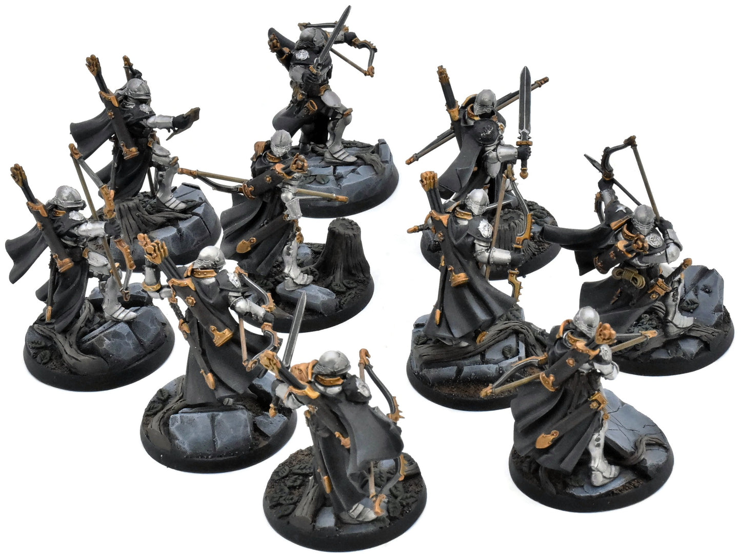 STORMCAST ETERNALS 10 Vigilator Squad #1 WELL PAINTED Warhammer Sigmar