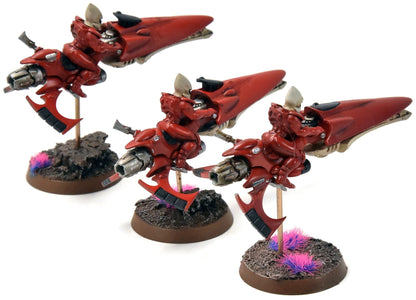 AELDARI 3 Windriders #1 WELL PAINTED Warhammer 40K