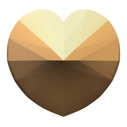 $500 Pure Gold Diamond-Shaped Coin – Heart Diamond