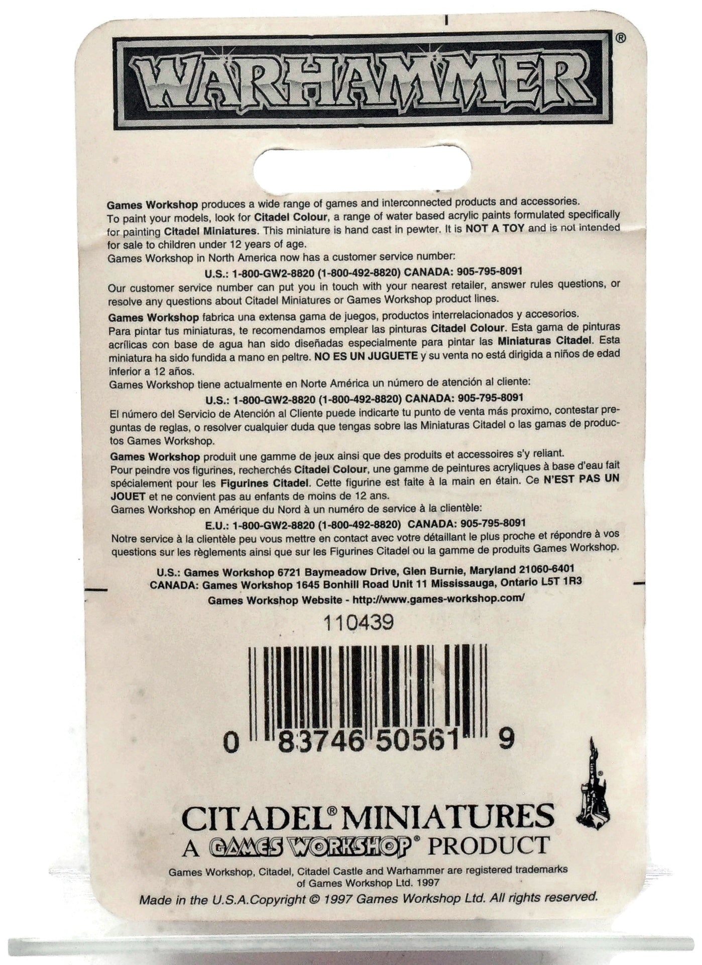 THE EMPIRE Flagellants #3 METAL Warhammer Fantasy Blister 8561E