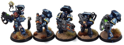 ULTRAMARINES 5 Devastator Squad #1 WELL PAINTED Warhammer 40K