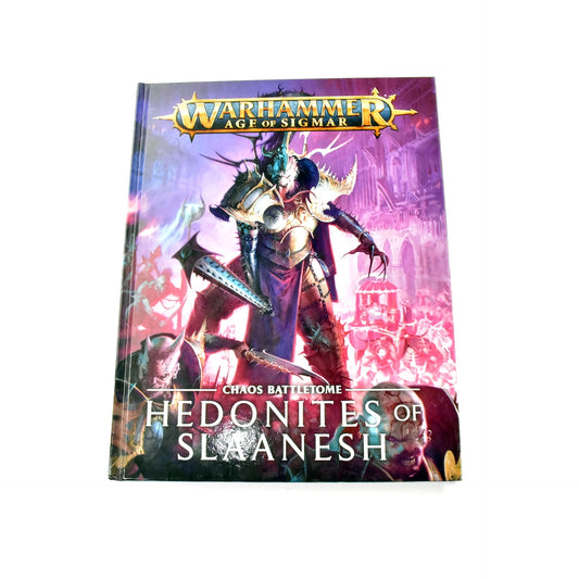 HEDONITES OF SLAANESH Battletome Used Good Condition Sigmar