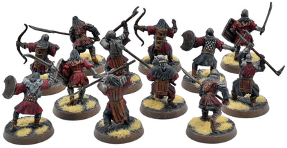 LOTR 12 Mordor Orcs #3 WELL PAINTED Middle Earth Strategy Battle Game