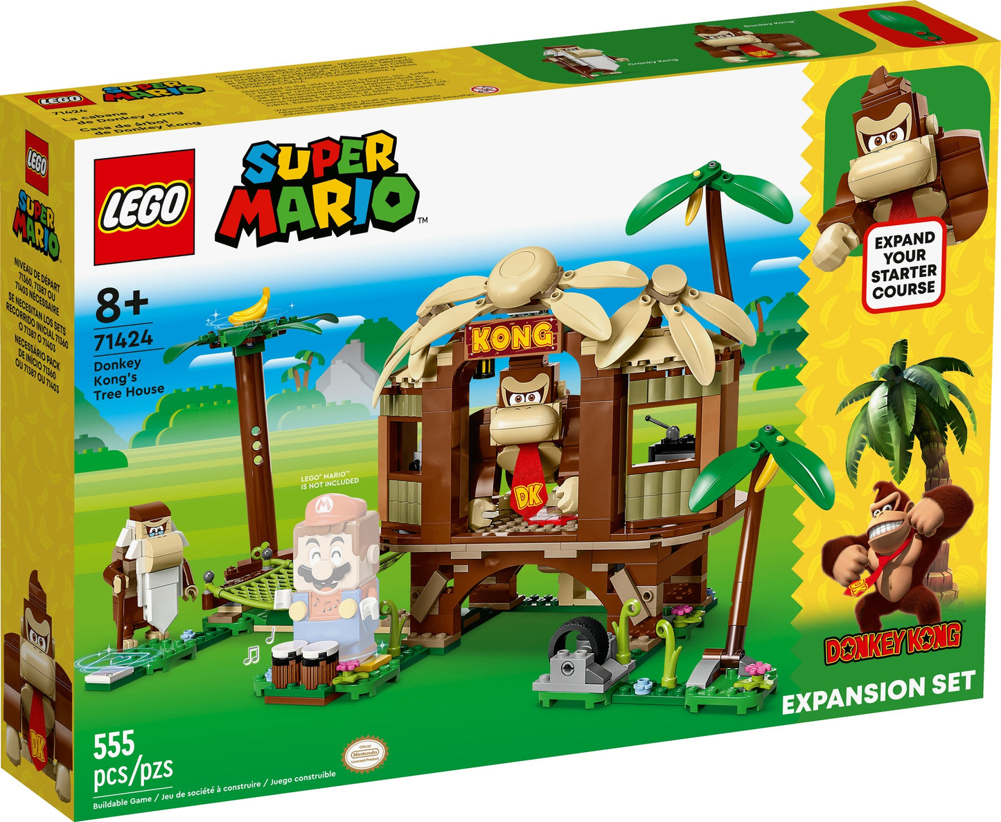 LEGO Donkey Kong's Tree House Expansion Set (71424)