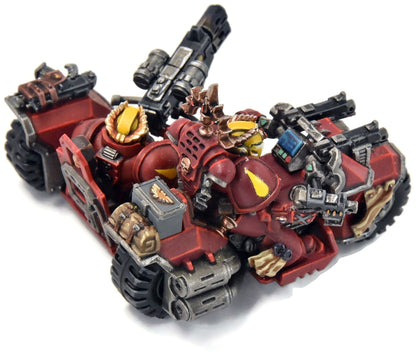 Moto d'attaque Blood Angels n°7, peinture de qualité, Warhammer 40K