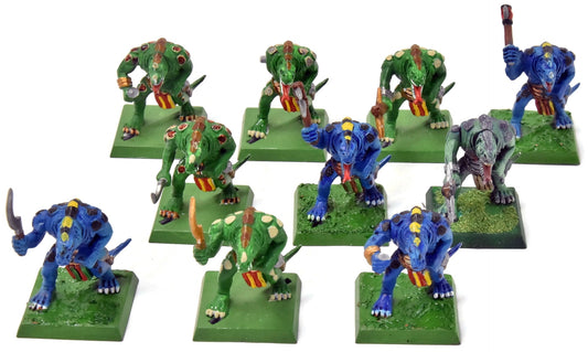 LIZARDMEN 10 Saurus Warriors #3 Warhammer Fantasy Classic Sculpt