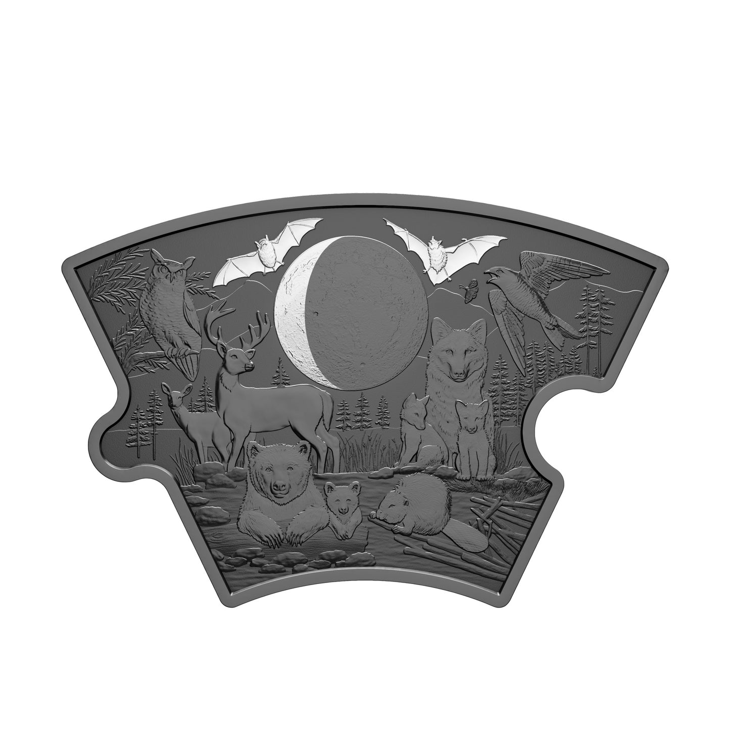 Fine Silver Puzzle Coin Set - Moon Phases