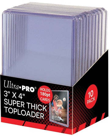 Ultra Pro Topload 3x4 180pt Box 10ct