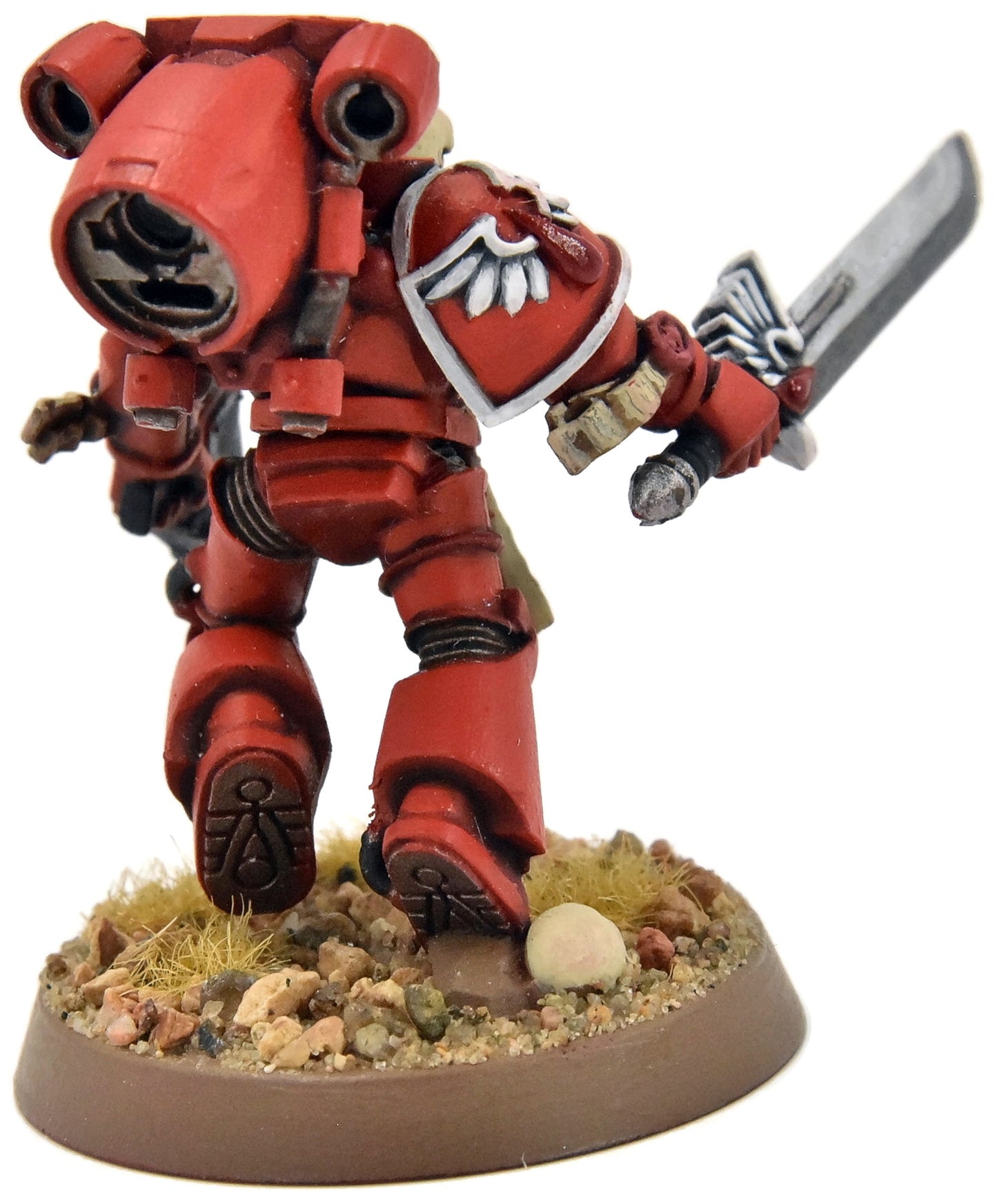 BLOOD ANGELS Lieutenant with Jump Pack #1 PRO PAINTED Warhammer 40K