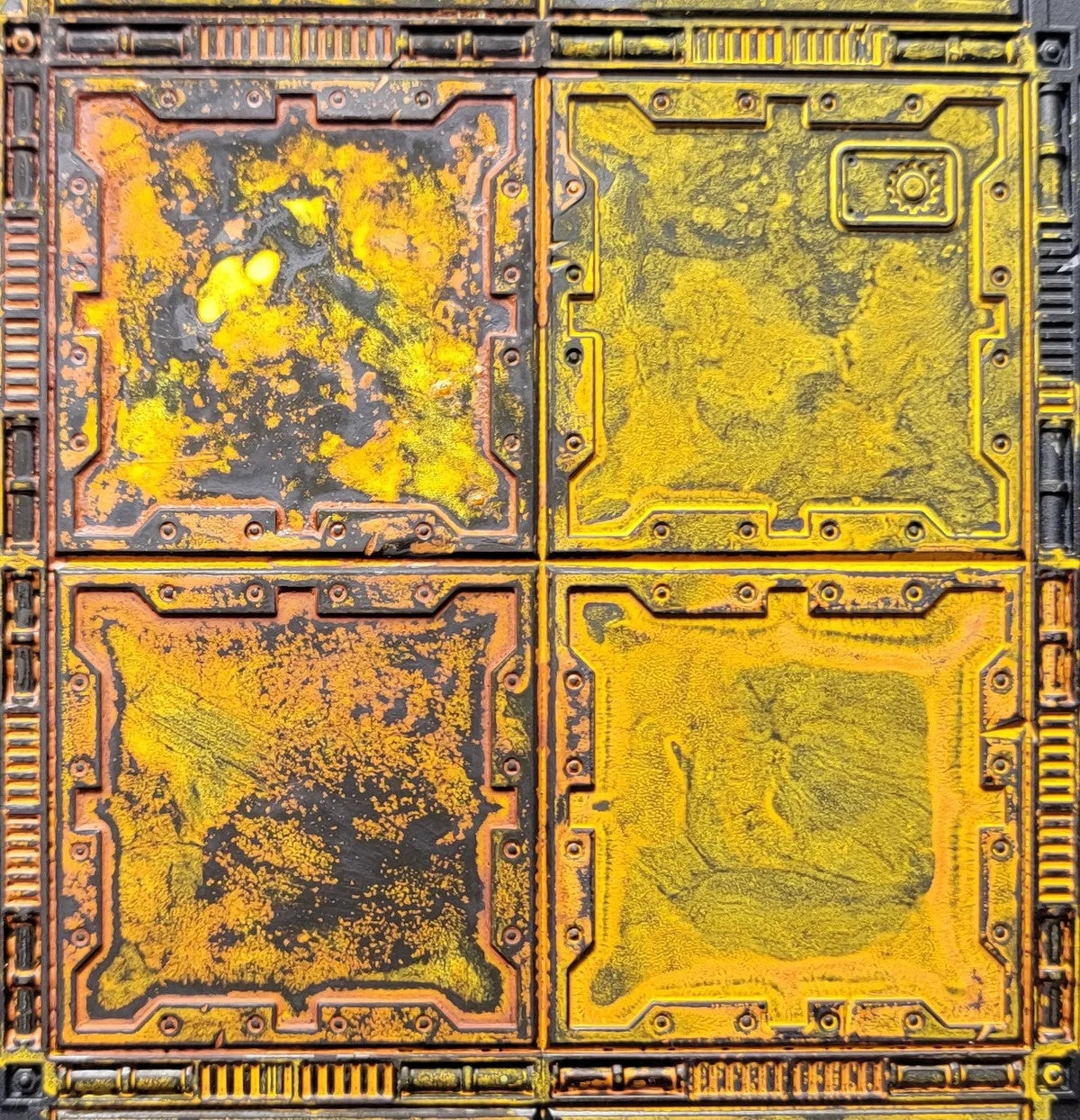 Dirty Down Yellow Rust Effect