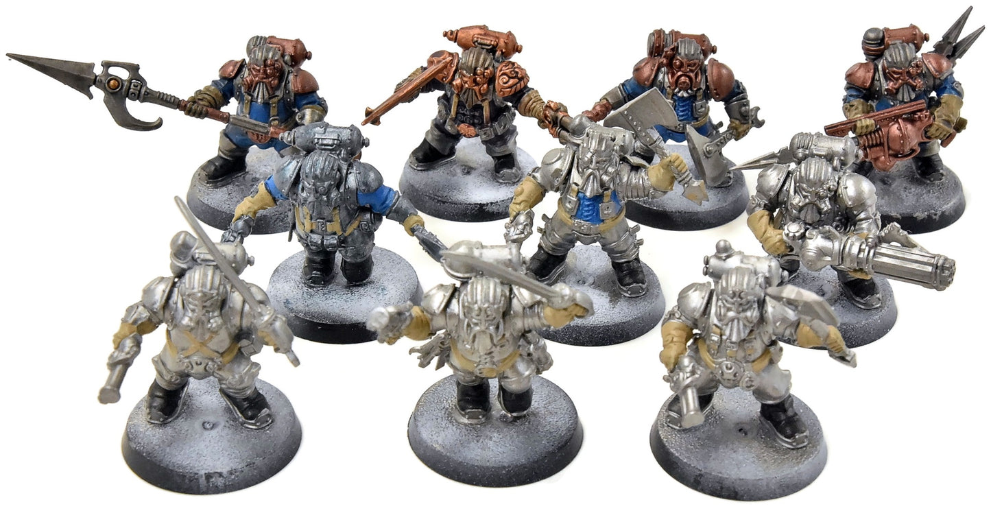 KHARADRON OVERLORDS 10 Arkanaut Company #2 Warhammer 40K