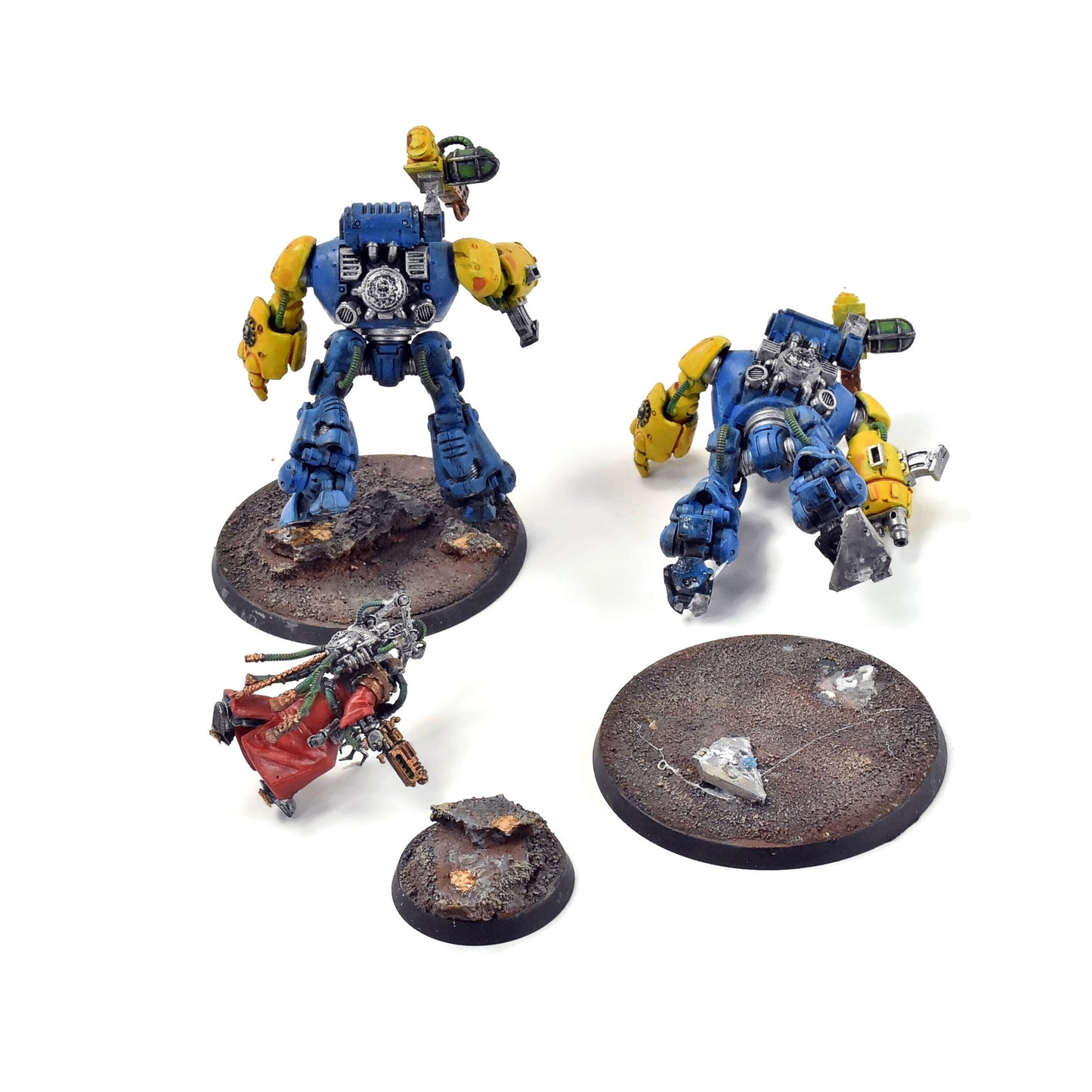 ADEPTUS MECHANICUS Kastellan Robots #3 40K WELL PAINTED