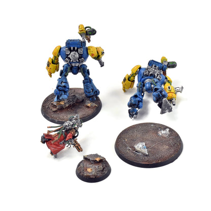 ADEPTUS MECHANICUS Kastellan Robots #3 40K WELL PAINTED