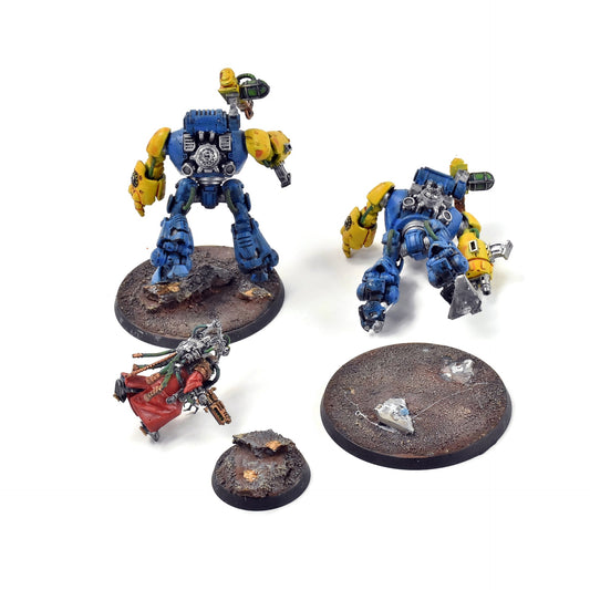 ADEPTUS MECHANICUS Kastellan Robots #3 40K WELL PAINTED