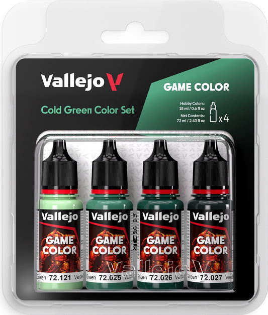 Vallejo Game Color Set Cold Green
