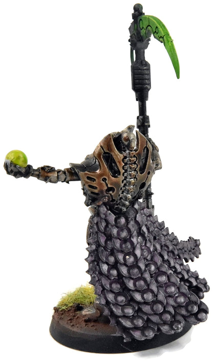 NECRONS Overlord with Ressurection Orb #1 Warhammer 40K WELL PAINTED