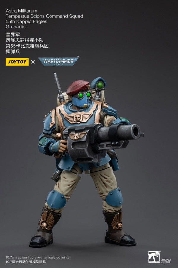 Tempestus Scions Command Squad 55th Kappic Eagles Grenadier Astra Militarum
