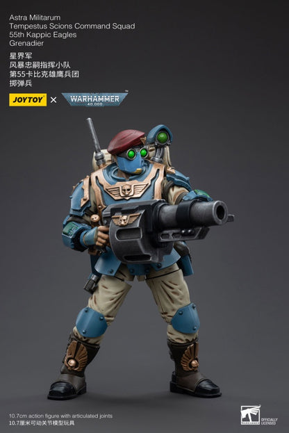Tempestus Scions Command Squad 55th Kappic Eagles Grenadier Astra Militarum