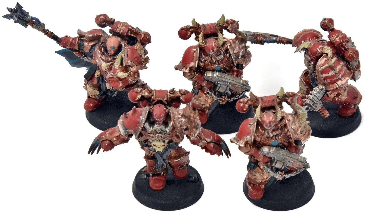 CHAOS SPACE MARINES 5 Chosen #1 Warhammer 40K 4149