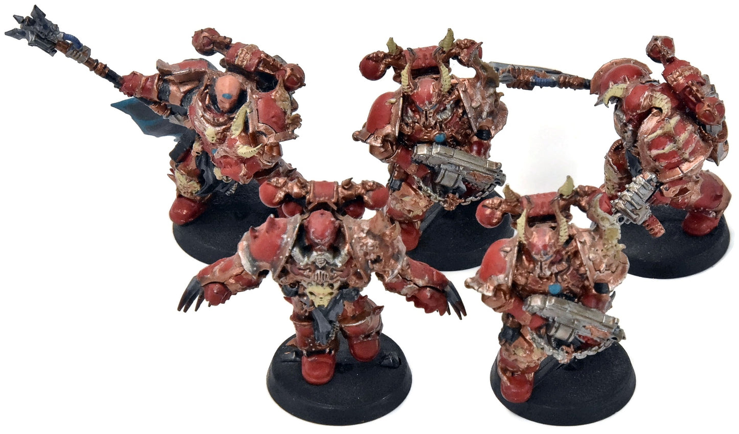 CHAOS SPACE MARINES 5 Chosen #1 Warhammer 40K 4149