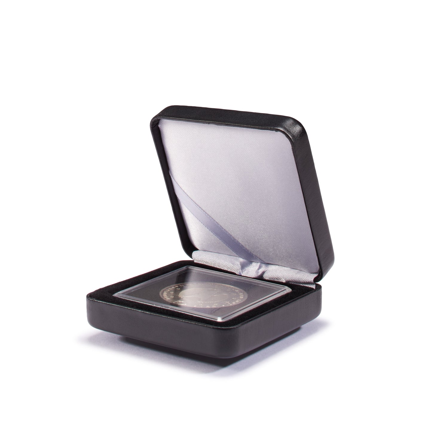 Single Coin Box Nobile For 1 Quadrum 50X50 MM Black