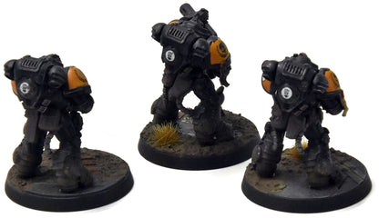 IMPERIAL FISTS 3 Eradicators #1 PRO PAINTED Warhammer 40K