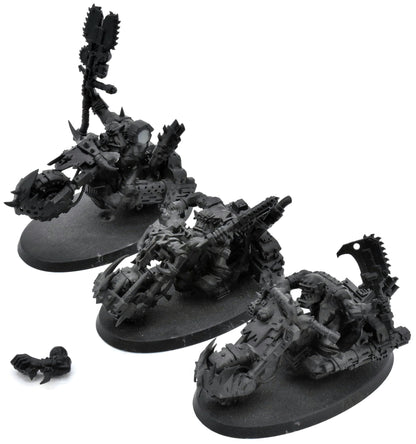 ORKS 3 Ork Warbiker Mob #1 Warhammer 40K