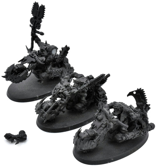 ORKS 3 Ork Warbiker Mob #1 Warhammer 40K