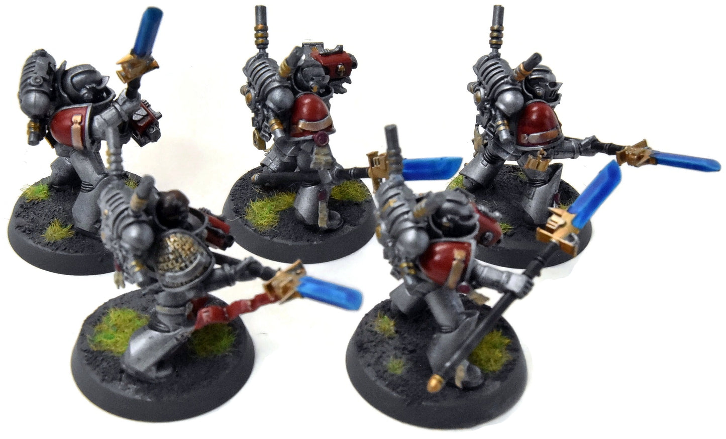 GREY KNIGHTS 5 Inceptors #2 WELL PAINTED Warhammer 40K Strike Squad