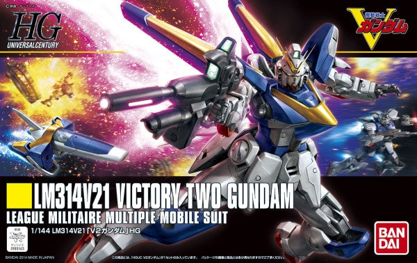 Bandai HGUC #169 Victory Two Gundam 1/144