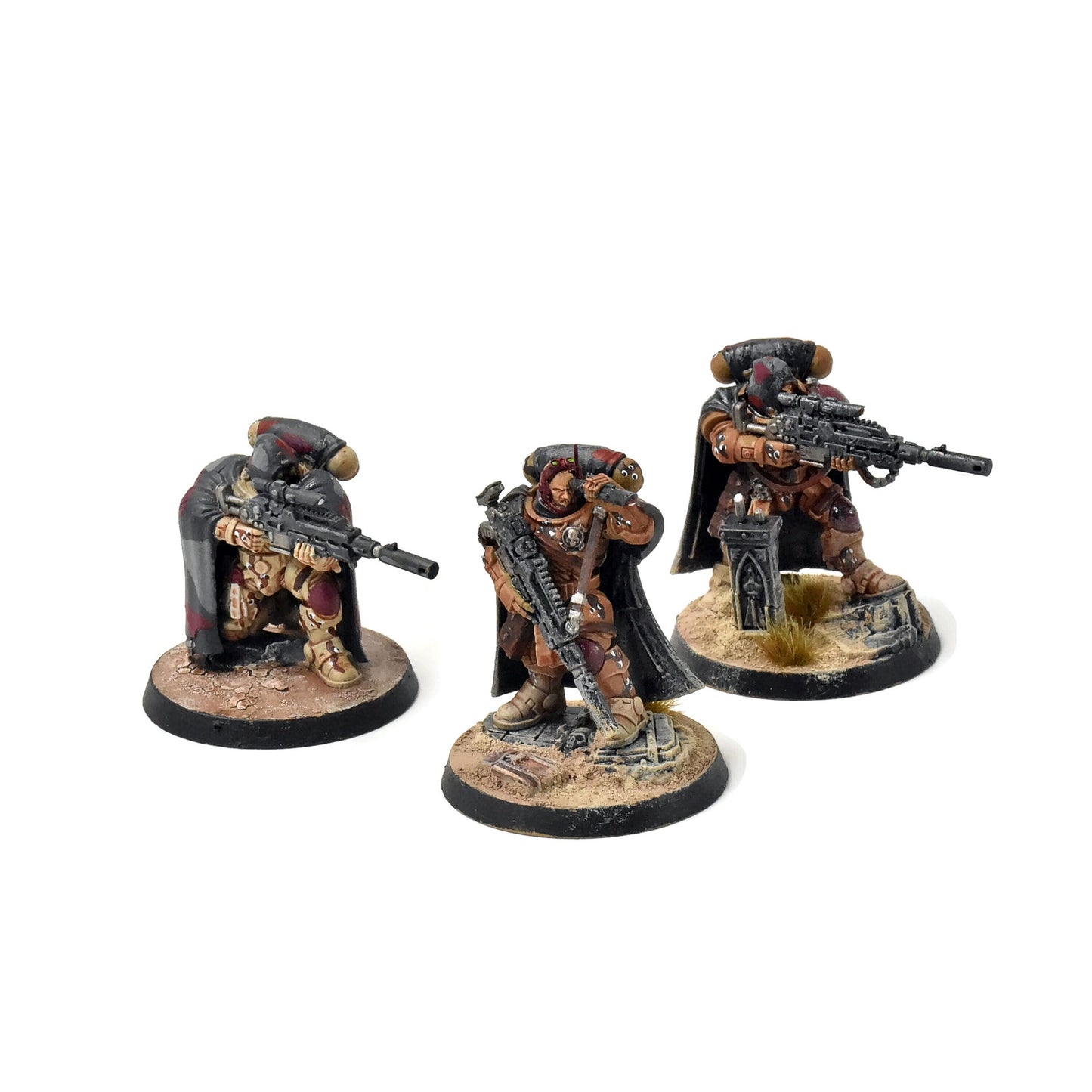 SPACE MARINES 3 Eliminators #1 WELL PAINTED Warhammer 40K