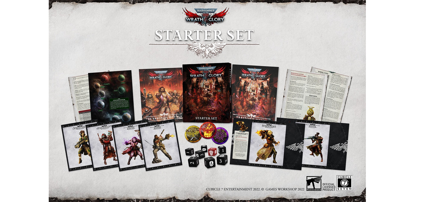 Warhammer 40k Wrath And Glory Starter Set